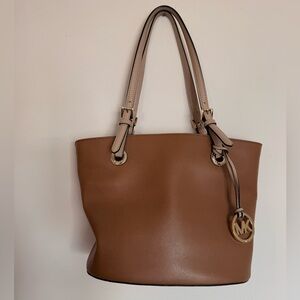Michael Kors Brown Leather Shoulder Bag